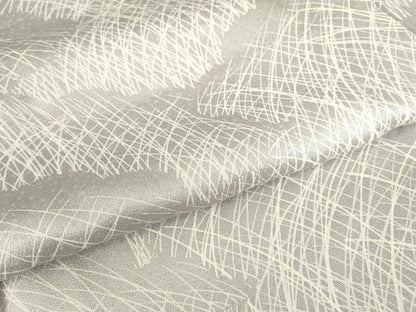 平和屋着物▽訪問着　単衣　雲重ね文　正絹　逸品　DABE4706az