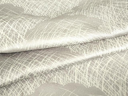 平和屋着物▽訪問着　単衣　雲重ね文　正絹　逸品　DABE4706az