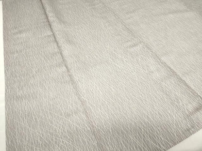 平和屋着物▽上質な小紋　単衣　斜線文　正絹　逸品　DABE4714az