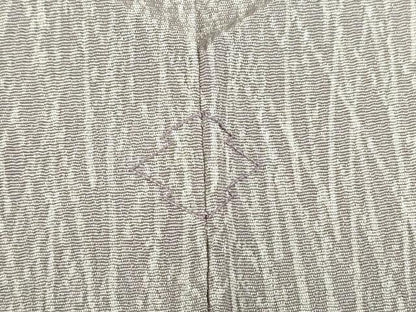 平和屋着物▽上質な小紋　単衣　斜線文　正絹　逸品　DABE4714az