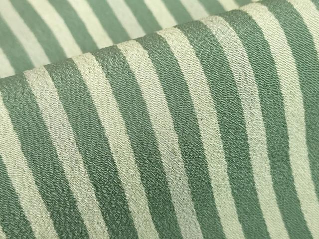 平和屋着物▽男性　小紋　単衣　縞　洗える着物　DABE4716az
