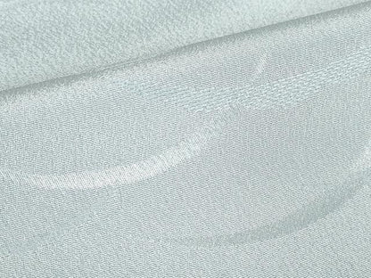 平和屋着物▽色無地　単衣　雪芝文　淡藤色　洗える着物　DABE4726az