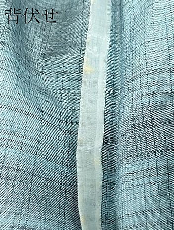 平和屋着物▽上質な紬　単衣　霞横段文　正絹　逸品　DABE4796az