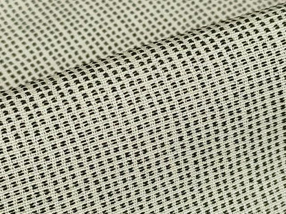 平和屋着物▽上質な小紋　単衣　格子文　正絹　逸品　DABE4808az