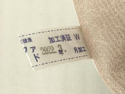 平和屋着物▽訪問着　単衣　舞桜文　金彩　正絹　逸品　DABE4810az