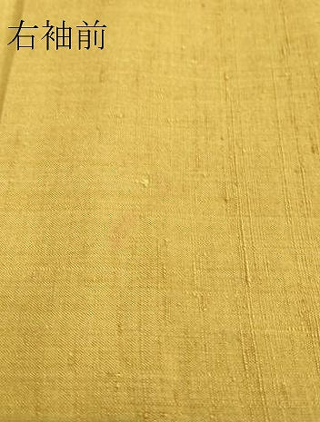 平和屋着物▽訪問着　紬地　単衣　刺し子　童子遊び　正絹　逸品　DABE4826az