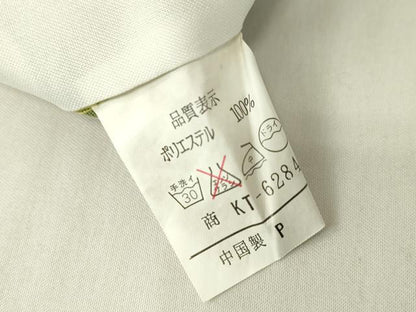 平和屋着物▽小紋　単衣　雪芝文　洗える着物　DABE4831az