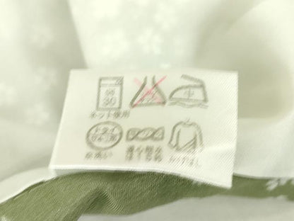 平和屋着物▽小紋　単衣　舞花文　洗える着物　DABE4844az