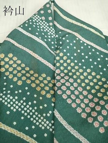 平和屋着物▽小紋　単衣　変わり斜線文　洗える着物　DABE4858az