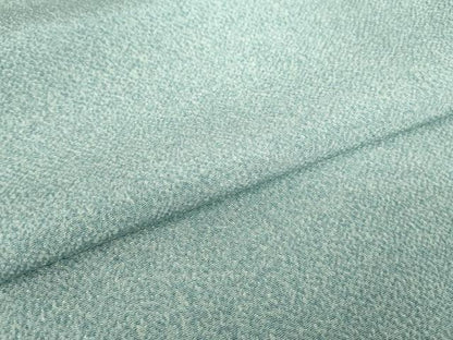 平和屋着物▽上質な小紋　単衣　作家物　霞文　鬼しぼ縮緬　正絹　逸品　DABE4943az