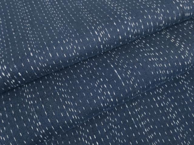 平和屋着物＊夏物　小紋・浴衣兼用　変わり縞　綿　逸品　DABE4949az