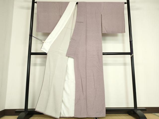平和屋着物▽江戸小紋　単衣　吉祥文　正絹　逸品　DABE4989az