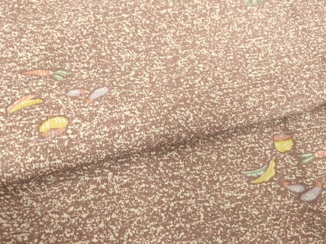 平和屋着物▽小紋　単衣　成物　洗える着物　DABE4990az