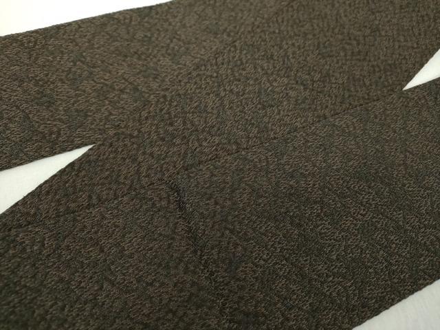 平和屋着物●男性　角帯　霞文　正絹　逸品　DABE5010ps