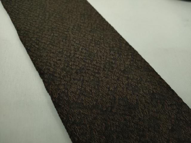 平和屋着物●男性　角帯　霞文　正絹　逸品　DABE5010ps