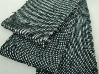 平和屋着物●男性　角帯　髭紬　霞文　正絹　逸品　未使用　DABE5015ps
