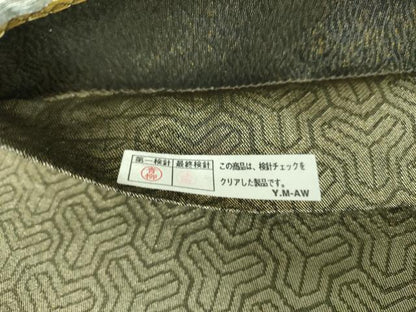 平和屋着物●両面　六通柄袋帯　作家物　横段鳳凰花文　飛龍　黒地　金銀糸　正絹　逸品　DABE5016ps