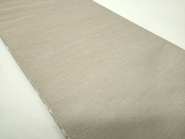 平和屋着物●両面　全通柄　本袋帯　紬地　作家物　薫雅　芒　萩　金糸　正絹　逸品　未使用　DABE5024ps