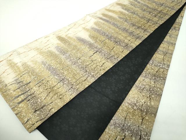 平和屋着物●両面　全通柄袋帯　威慶　金糸　正絹　逸品　DABE5037ps