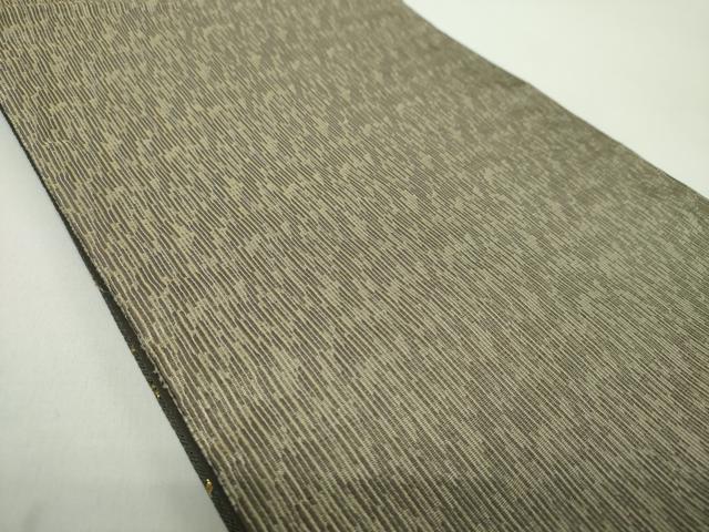 平和屋着物●西陣　廣部商事謹製　六通柄袋帯　幻秀　立涌彩花文　金銀糸　正絹　逸品　DABE5060ps