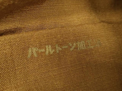 平和屋着物●九寸名古屋帯　紬地　花織　変わり間道　正絹　逸品　未使用　DABE5082ps