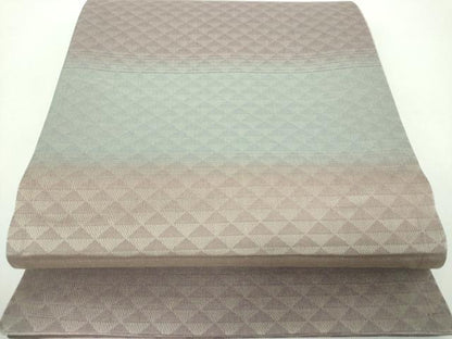 平和屋着物●両面　太鼓柄袋帯　手描き　風神雷神　金彩　正絹　逸品　DABE5101ps