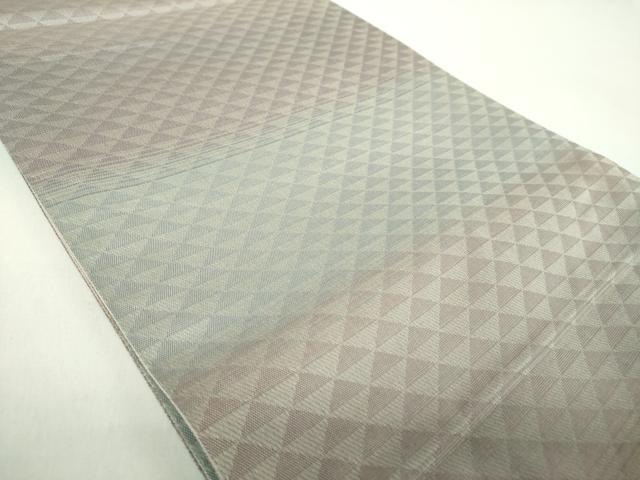 平和屋着物●両面　太鼓柄袋帯　手描き　風神雷神　金彩　正絹　逸品　DABE5101ps