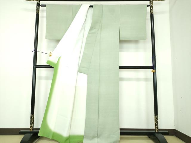 平和屋着物●江戸小紋　行儀　正絹　逸品　DABE5112ps