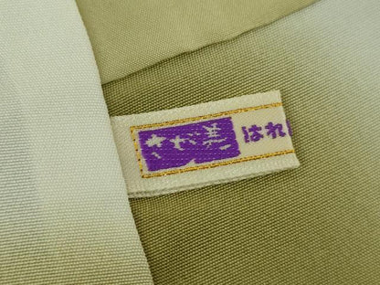 平和屋着物●東京友禅　菅有鬼一　小紋　舞桜　金彩　さが美扱い　正絹　逸品　DABE5117ps