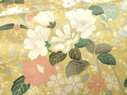 平和屋着物●訪問着　鳳凰花文　暈し染め　金彩　正絹　逸品　DABE5119ps