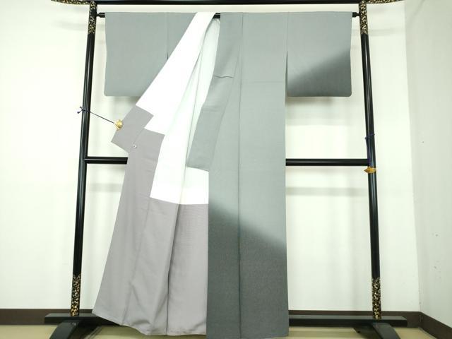 平和屋着物●江戸小紋　訪問着　作家物　角通し　さが美扱い　正絹　逸品　DABE5121ps