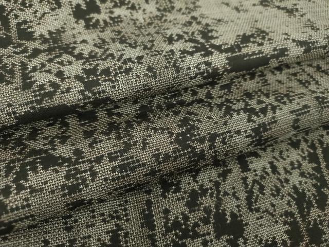 平和屋着物●本場大島紬　9マルキ　樹林文　正絹　逸品　未使用　DABE5127ps