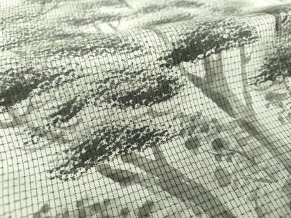 平和屋着物●本場染大島紬　訪問着　作家物　手描き　風景文　正絹　逸品　未使用　DABE5129ps