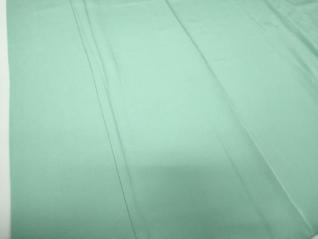 平和屋着物●上質な色無地　作家物　青磁色　正絹　逸品　DABE5130ps