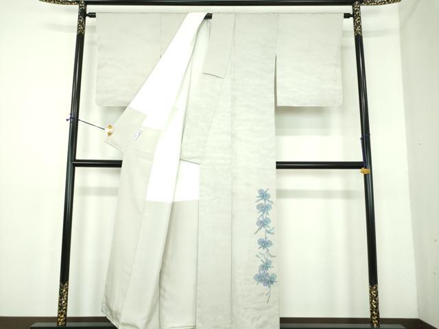 平和屋着物●訪問着　ろうけつ染め　胡蝶蘭　BANKAN　わものや　正絹　逸品　DABE5140ps
