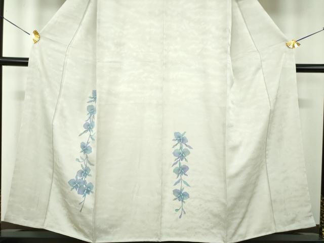 平和屋着物●訪問着　ろうけつ染め　胡蝶蘭　BANKAN　わものや　正絹　逸品　DABE5140ps
