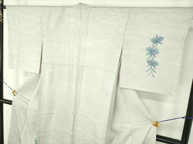 平和屋着物●訪問着　ろうけつ染め　胡蝶蘭　BANKAN　わものや　正絹　逸品　DABE5140ps