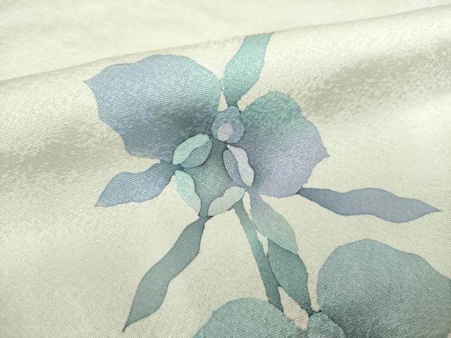 平和屋着物●訪問着　ろうけつ染め　胡蝶蘭　BANKAN　わものや　正絹　逸品　DABE5140ps