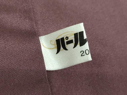 平和屋着物●本場大島紬　9マルキ　雪輪間道　正絹　逸品　DABE5141ps