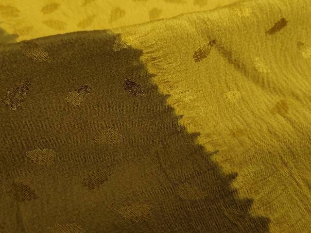平和屋着物●上質な長襦袢　無双仕立て　絞り　舞桜地紋　正絹　逸品　DABE5149ps