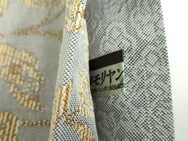 平和屋着物●両面　六通柄袋帯　辻が花　金糸　正絹　逸品　DABE5169ps