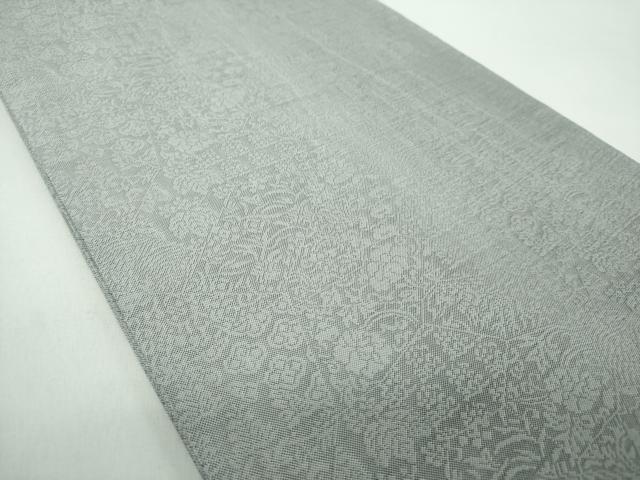 平和屋着物●両面　六通柄袋帯　辻が花　金糸　正絹　逸品　DABE5169ps