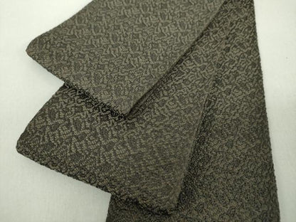 平和屋着物●男性　本場筑前博多織　角帯　霞文　正絹　逸品　DABE5214ps