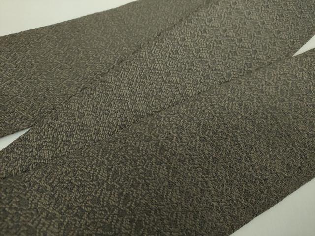 平和屋着物●男性　本場筑前博多織　角帯　霞文　正絹　逸品　DABE5214ps