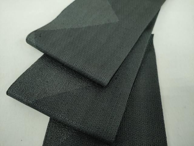 平和屋着物●男性　本場筑前博多織　角帯　菱間道　正絹　逸品　DABE5240ps 平和屋着物○男性 本場筑前博多織 角帯 菱間道 正絹 逸品 DABE5240ps