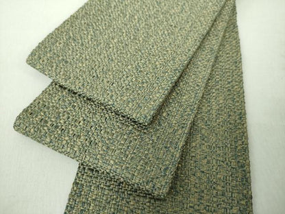 平和屋着物●男性　角帯　霞文　正絹　逸品　DABE5278ps
