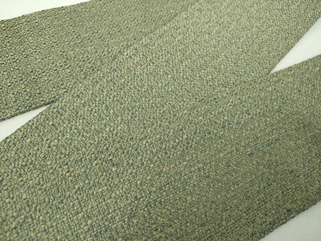 平和屋着物●男性　角帯　霞文　正絹　逸品　DABE5278ps
