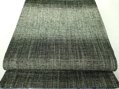平和屋着物●両面　全通柄袋帯　ふくれ織　流水文　金通し地　正絹　逸品　DABE5289ps