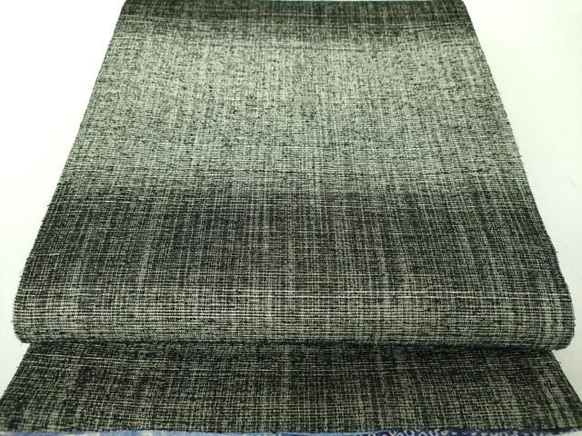 平和屋着物●両面　全通柄袋帯　ふくれ織　流水文　金通し地　正絹　逸品　DABE5289ps