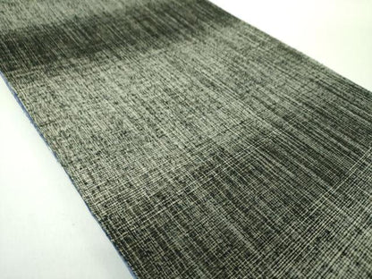 平和屋着物●両面　全通柄袋帯　ふくれ織　流水文　金通し地　正絹　逸品　DABE5289ps
